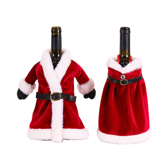 Christmas Wine Bottle Covers